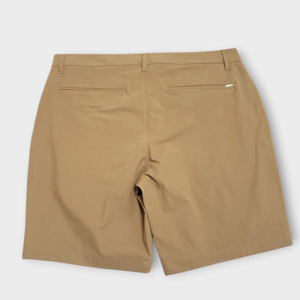 Vuori Mens Meta Short 8" V379 Camel Brown Performance Golf Chino Size 36 - Picture 2 of 10